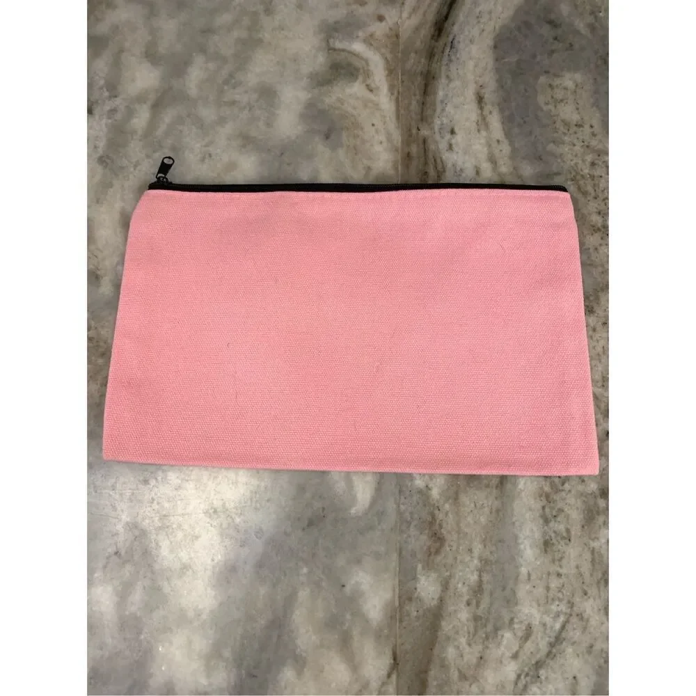 Pink Makeup Bag #eyelashes #cosmetic bag